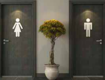 RESTROOM BRANDING